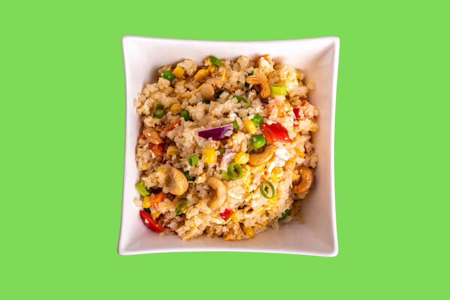 Cauliflower Cashew Fried Rice | Chef's Specials, Fried Rice | Wok ...