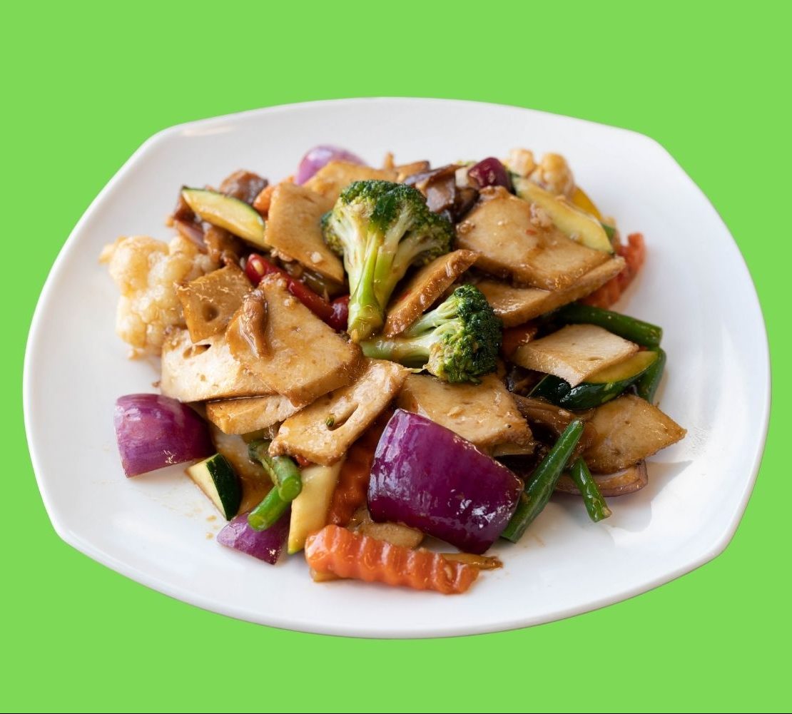 Mock Chicken Stir Fry | Chef's Specials, Stir Fry, Vegan | Wok Express